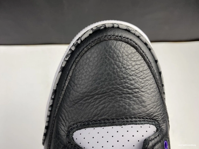 Jordan Black 050 3 Retro Air Court Purple CT8532 1012